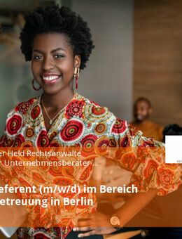 Personalreferent (m/w/d) im Bereich Personalbetreuung in Berlin - Berlin