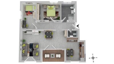 URBAN LIVING - Wohnen in der Karlsvorstadt in Öhringen Wohnung Nr. 3 im Haus A - 1. OG