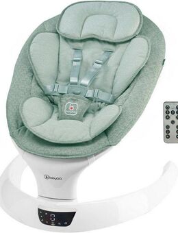 BabyGo Babywippe Swing, mit Fernbedienung, Musik, Schaukelfunktion