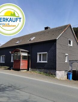 VERKAUFT!!!! Gemütliches Einfamilienhaus in Ortsrandlage von Bad Laasphe-Amtshausen - Bad Laasphe