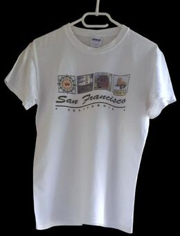 Schönes Vintage Urlaubs- TShirt " San Francisco" original aus USA - Niederfischbach
