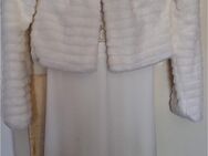 Ivory Zweiteiler mit Spitzenoberteil Brautkleid 34/xs inkl Bolero - Herbertingen