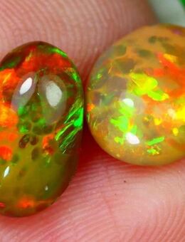 3,8 ct 2 TOP - WELO CRYSTALL HONIG OPALE ,UNBEHANDELT , ÄTHIOPIEN ****+ kleine Zugabe - Neubrandenburg