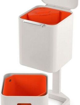Joseph Joseph Mülleimer Totem Compact, herausnehmbares Biomüllfach 3 Liter