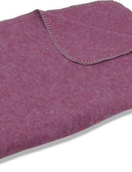 Wohndecke Kuscheldecke, SETEX, mit Ziernaht in Melange-Optik, Kuscheldecke