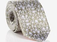 MONTI Krawatte (1-St) aus reiner Seide, mit Blumenmuster, 6,5 cm breit