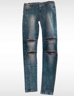 Jeans, Vero Moda Damen , blau, Reißverschlüsse, Stretch, Style, Gr. 30/32, M - Berlin