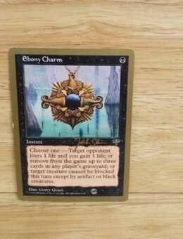 Magic The Gathering-Ebony Charm-" - Nörvenich