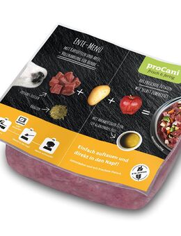 proCani frisch & fertig Ente Menü - 22 x 500 g