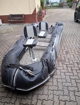 Angelboot -Schlauchboot-, gebraucht, mit kleiner Reparaturanforderung - Silz (Rheinland-Pfalz)