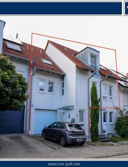 Großzügige Maisonettewohnung mit 2 Balkonen und schönem Ausblick in Bruchsal - Bruchsal