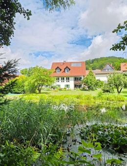 Urlaubsgefühle Zuhause - Landhausidyll mit Gartenparadies und Privatsee! - Sonnefeld