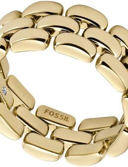Fossil Fingerring Schmuck Geschenk Edelstahl Ring Arden, JF04785710