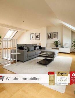 Bezugsfreie Maisonettewohnung | Balkon | Einbauküche | Garage - Leipzig