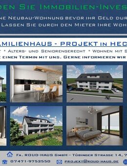 -- Werden Sie Immobilien-Investor ! -- - Hechingen