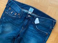 True Religion Jeans, Größe 33/34, Modell Ricky, blau - Blaustein