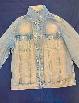 Vintage Jeansjacke Jacke Gr XXL auffällige DIRTY ANTIK Waschung - Köln