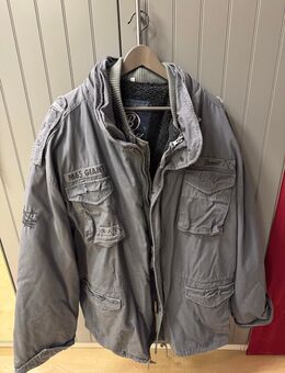 Brandit graue Herrenjacke Gr. 6XL - Dortmund