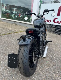 NEU 125er Hanway Bobber 125 mit BC Basic Umbau 15 PS & ABS 125ccm Cruiser in schwarz - Obersulm