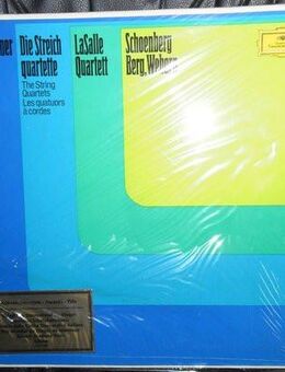Neue Wiener Schule - LaSalle Quartet Vinyl 5-LP Box-Set (Neuwertig) - Groß Gerau