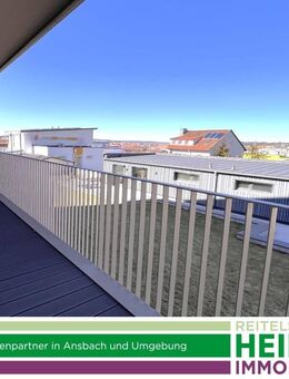 2 Zi. Neubau-Wohnung mit schönem Balkon, im südlichen Stadtgebiet - Ansbach
