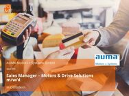 Sales Manager – Motors & Drive Solutions m/w/d - Ostfildern