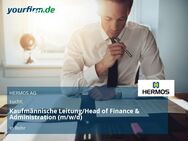 Kaufmännische Leitung/Head of Finance & Administration (m/w/d) - Rohr (Bayern)