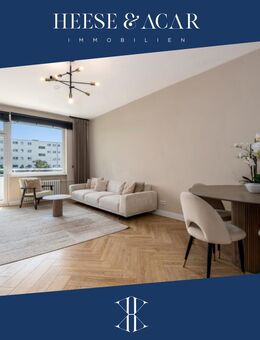 Hochwertig saniert & voll möbliert: Bezugsfreie 3-Zimmer-Wohnung, ca 78 m² mit Balkon und Stellplatz - Berlin