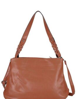 TONI&FRIENDS Schultertasche Flecht Zauber, mit drei separaten RV-Fächern
