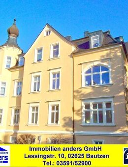 Moderne 3-Raum-Mansarden-Wohnung mit Balkon und PKW-Stellplatz in Bautzen (Villenviertel) - Bautzen