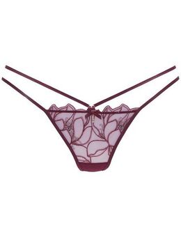 LASCANA String Amira-Kollektion mit schimmernder Spitze und aufregender Bänder-Optik