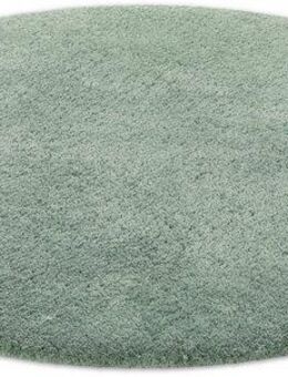 Homie Living Badematte Porto Azzurro, Höhe 30 mm, rutschhemmend beschichtet, fußbodenheizungsgeeignet, schnell trocknend, Polyester, rund, Badteppich, uni, rechteckig & rund, waschbar, Badezimmerteppich