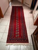 Teppich, Perserteppich Buchara aus Pakistan, geometrisches Muster in 82515