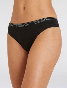 Calvin Klein Underwear T-String THONG mit CK-Logo am Bund