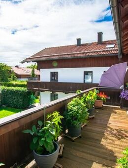 3-Zimmer Maisonettewohnung mit Traumbalkon! - Bruckmühl