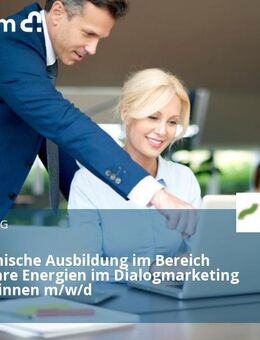 Kaufmännische Ausbildung im Bereich erneuerbare Energien im Dialogmarketing mit Kund:innen m/w/d - Bochum