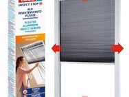 tesa Insektenschutz-Fensterrahmen Insect Stop Alu-Insektenschutzrollo teleskopierbar - 1,3 x 1,5 m, (Packung, 1-St., Alu-Insektenschutz-Plissee teleskopierbar, tesa Powerstrips), speziell für Dachfenster - Insektenschutz Plissee - ohne Bohren, weiß