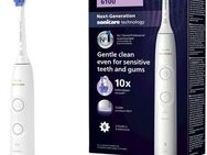 Philips Sonicare Elektrische Zahnbürste Series 6100 HX7400/01, Aufsteckbürsten: 1 St., mit visueller Andruckkontrolle, 5 Putzeinstellungen, inkl. Ladegerät