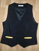 Damenweste, kurzer Schnitt, blau, Gr. 40 in 50354