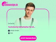 Technischer Mitarbeiter für die Aufbereitung (Mensch*) - Köln