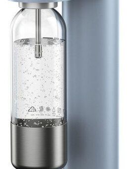 WMF Wassersprudler Element One, (2-tlg), 3 Sprudelgrade, vollautomatisches Sprudeln, Cromargan Edelstahlgehäuse