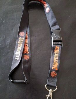 Schlüsselanhänger Logo von Jägermeister 62cm lang Karabinerverschluss Neu - Essen