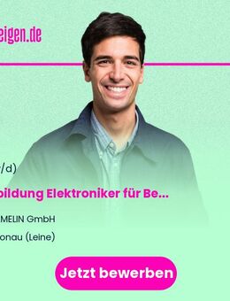 Ausbildung Elektroniker für Betriebstechnik (m/w/d) - Gronau (Leine)