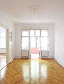 Ambientestark, mit Westbalkon und sofort bezugsfrei: Ihr Altbauklassiker in Friedenauer Toplage - Berlin