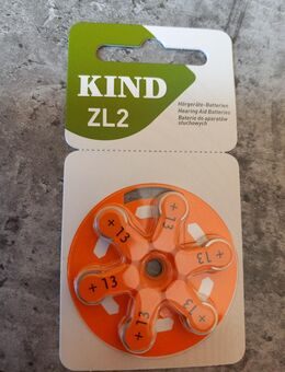 hörgerätebatterien, 6 stück, neu, orange, plus 13, CE-kennzeichnung - Erfurt