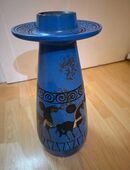 Antik Vintage Kerzenständer Ceramano Pergamon Hans Welling 1960 signiert in 76131