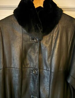 Lederjacke Damen mit Echtpelzkragen - Hammoor