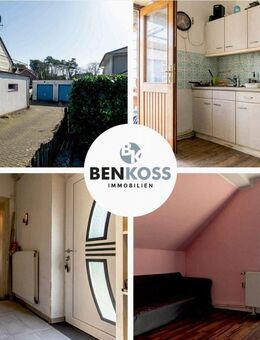 OSTERRÖNFELD: Handwerkertraum oder Bauherren-Projekt - Doppelhaushälfte auf großem Grundstück - Osterrönfeld