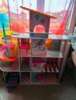 Lol Haus inkl Möbel 1,20mx1,20m - Kinderbeuern