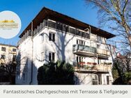 ** Tolle Dachgeschosswohnung mit umlaufender Terrasse | Tageslichtbad | Tiefgarage ** - Leipzig